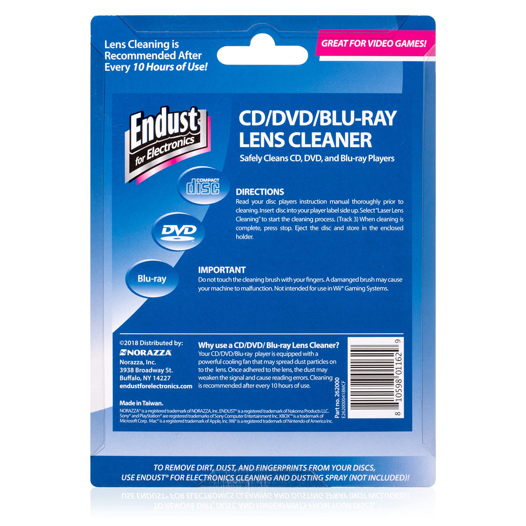 Endust for Electronics CD/DVD/Blu Ray/Game Console Lens
