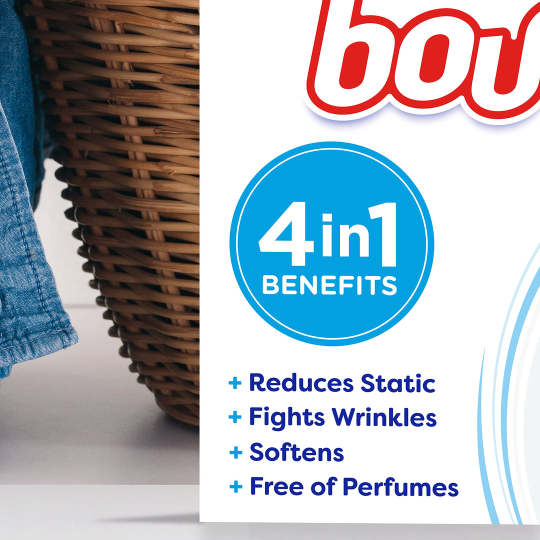 Bounce Fabric Softener Dryer Sheets, Free &amp; Gen