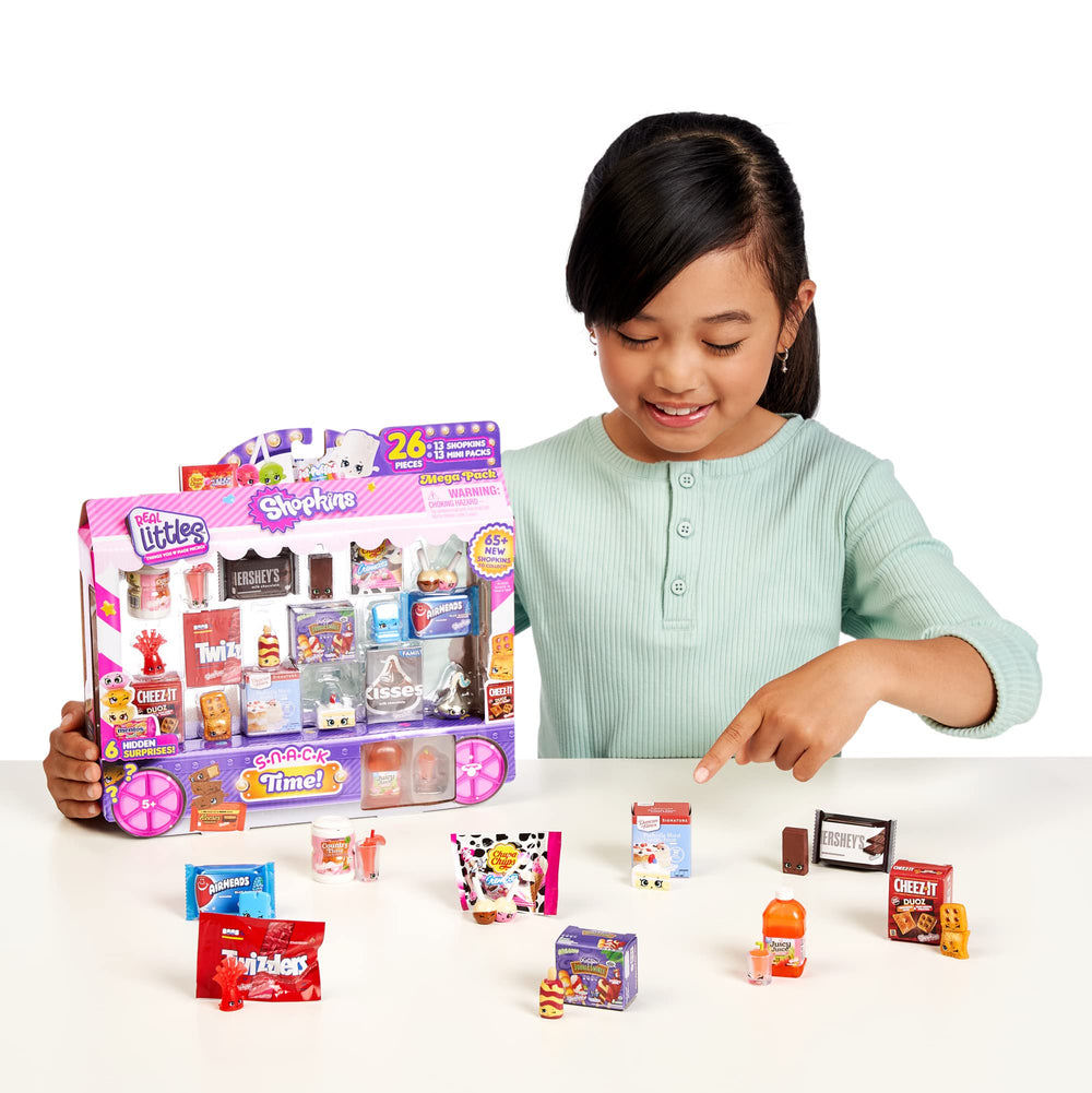 Real Littles Mega Pack | 13 Plus 13 Real Branded Mini Packs (26 Total Pieces). Style May Vary