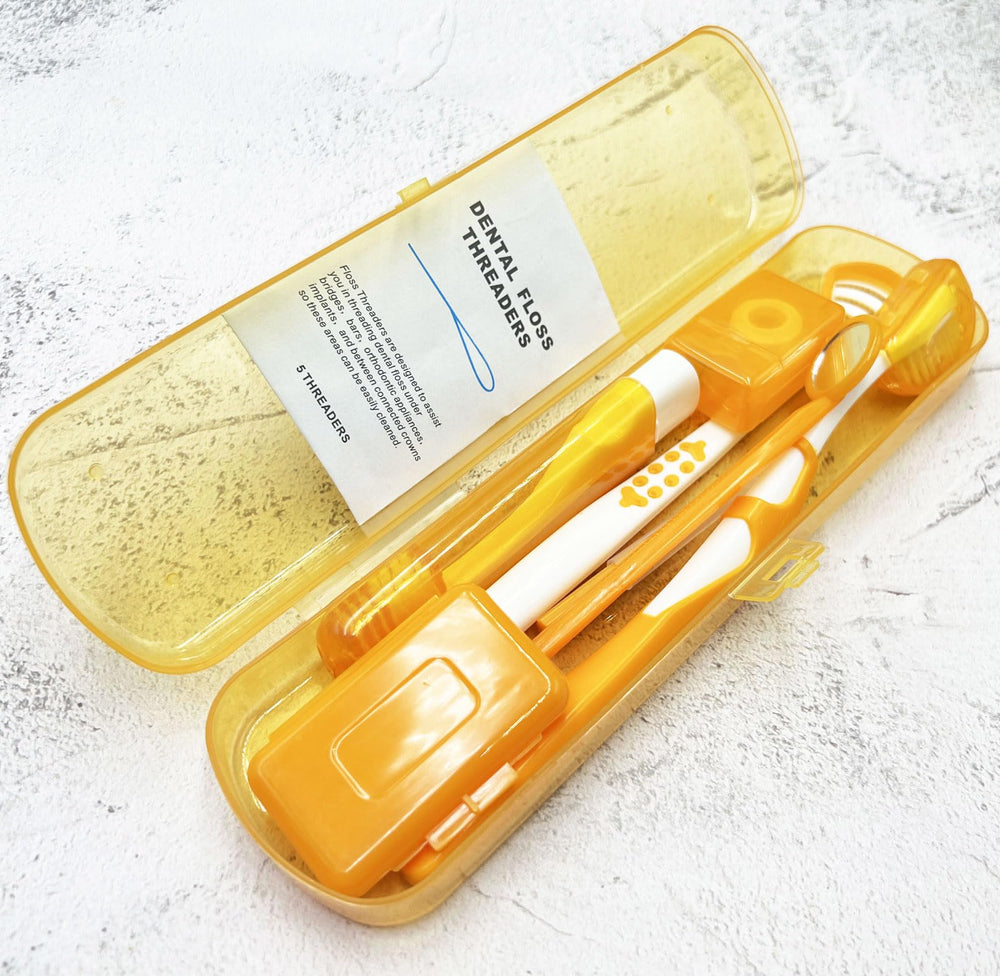 HRASY Portable Orthodontic Oral Care Kit for Braces - I