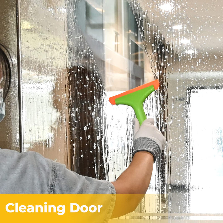 Gomake Small Silicone Squeegee Window Shower Squeegee,A
