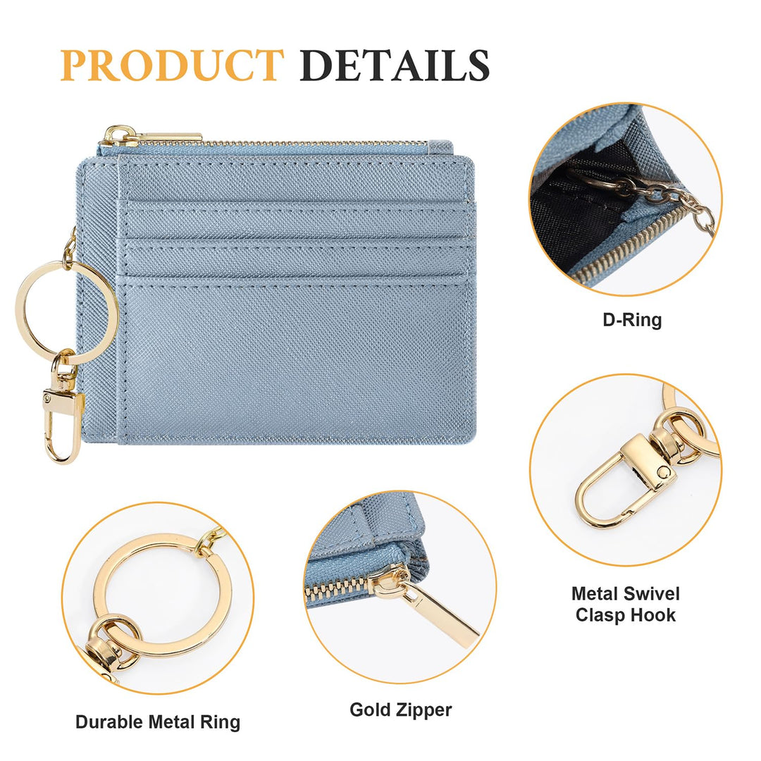 Sodsay Card Case Slim Front Pocket Wallet for Women Cre
