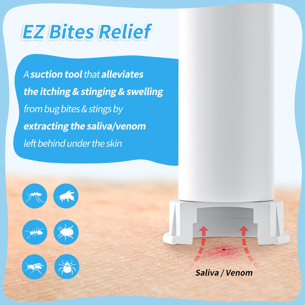 EZ Bite Relief, 1 Pack, Itch Relief Suction Tool, Vacuu