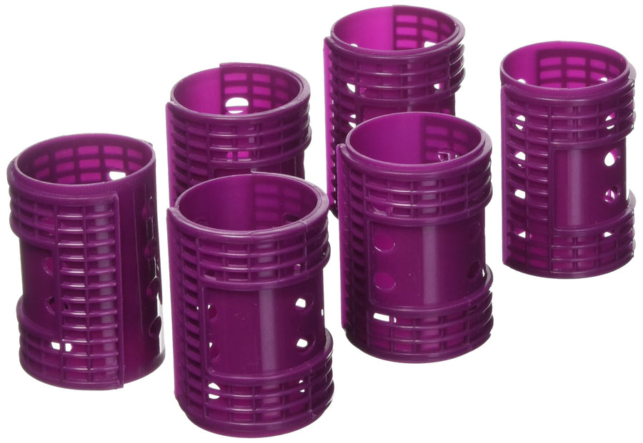 Snap On Magnetic Roller, Purple, 1.75, 6/bag