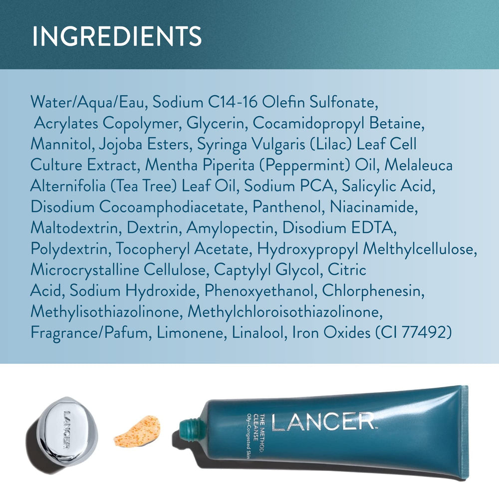 Skincare The Method: Cleanse Face Cleanser, Daily Face Wash with Salicylic Acid, Oily or Congested Skin, 4.05 Fluid Ounces