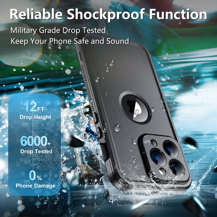 SPIDERCASE for iPhone 14 Pro Max Case, Waterproof Built
