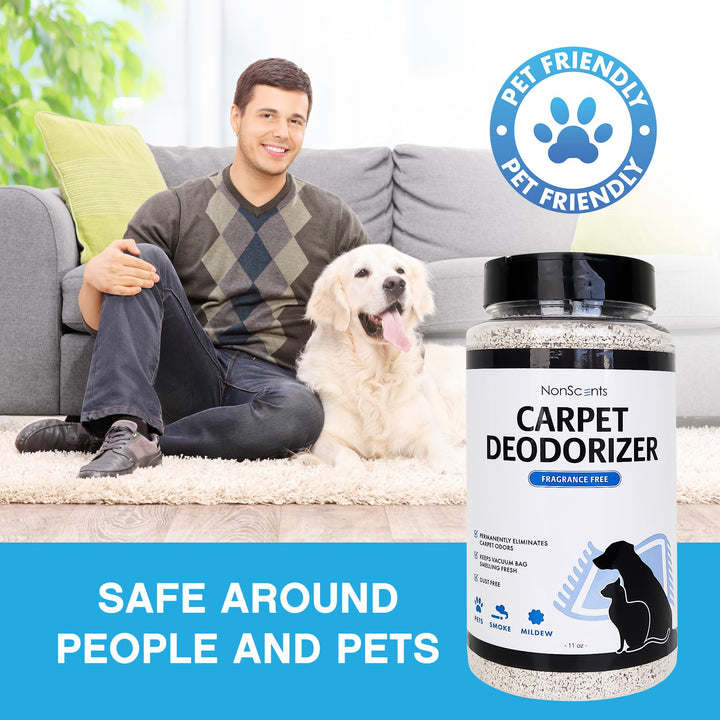 NonScents Carpet &amp; Rug Odor Eliminator - Safe &