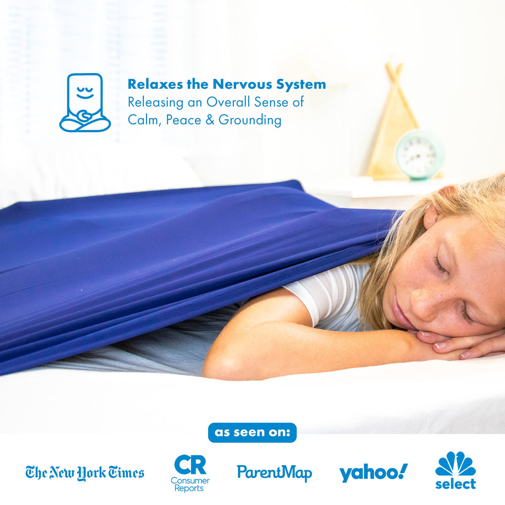 Compression Sheet for Kids - Twin Compression Sheets for All Night Comfort - Breathable and Stretchy, Great for a Calming Sleep Experience - Sensory Bedsheets for Kids - Makes Great Gifts