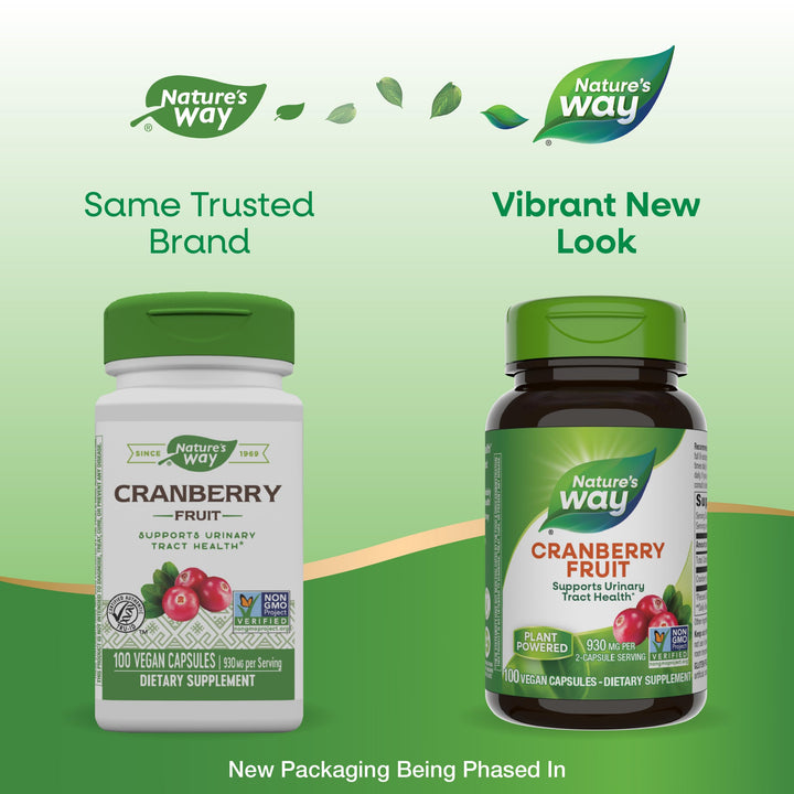 Nature&#39;s Way Cranberry Fruit, Supports Urinary 