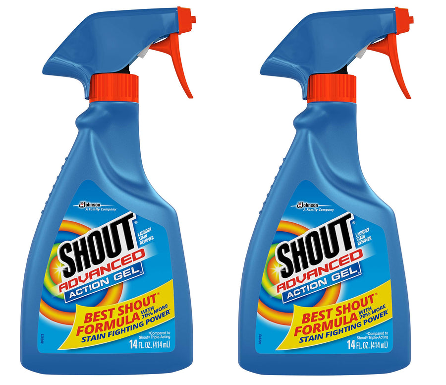 Shout Advanced Action Cleaning Gel 14 fl oz (Pack of 2)