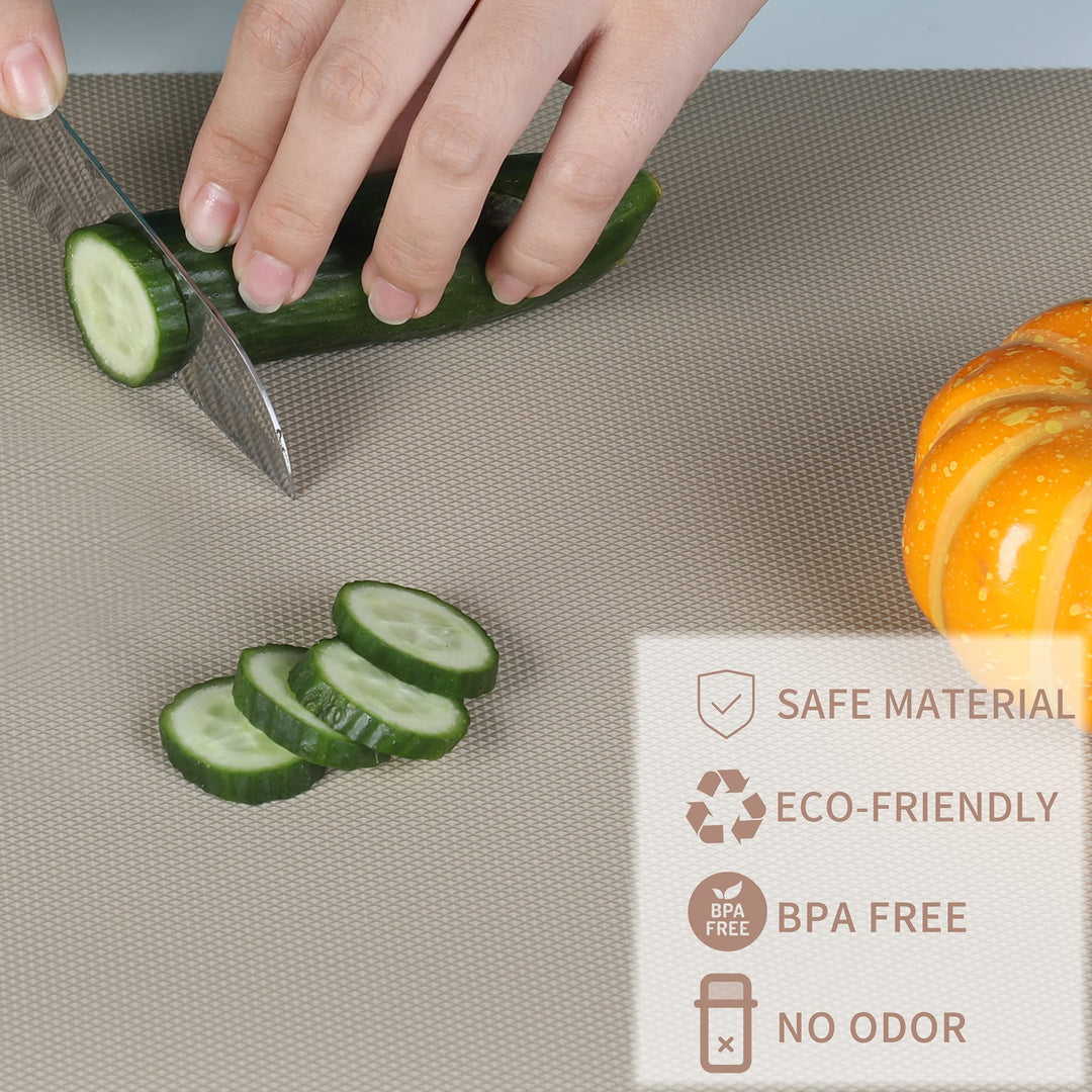 Kitchen Shelf Liner Drawer Liners, Non-Adhesive Refrige