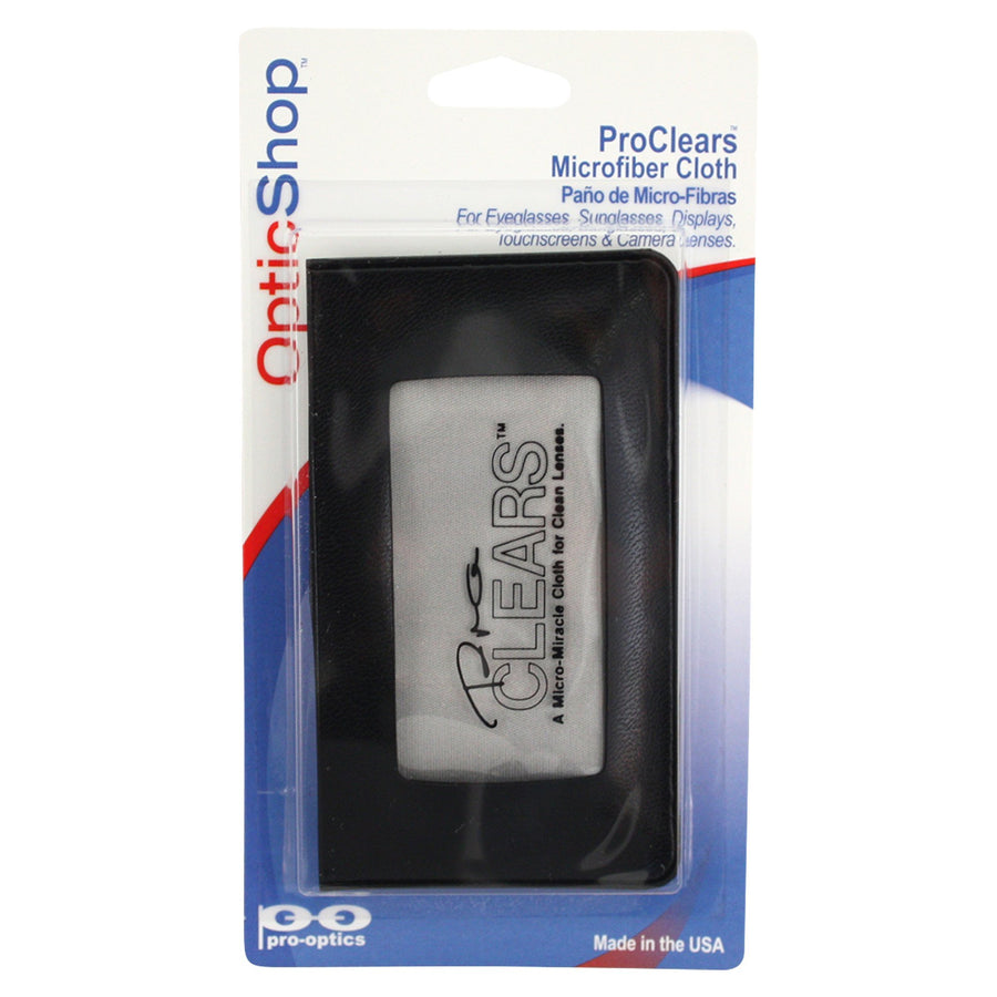Pro-Optics Pro Clears - Microfiber Eyeglass Cleaning Cl