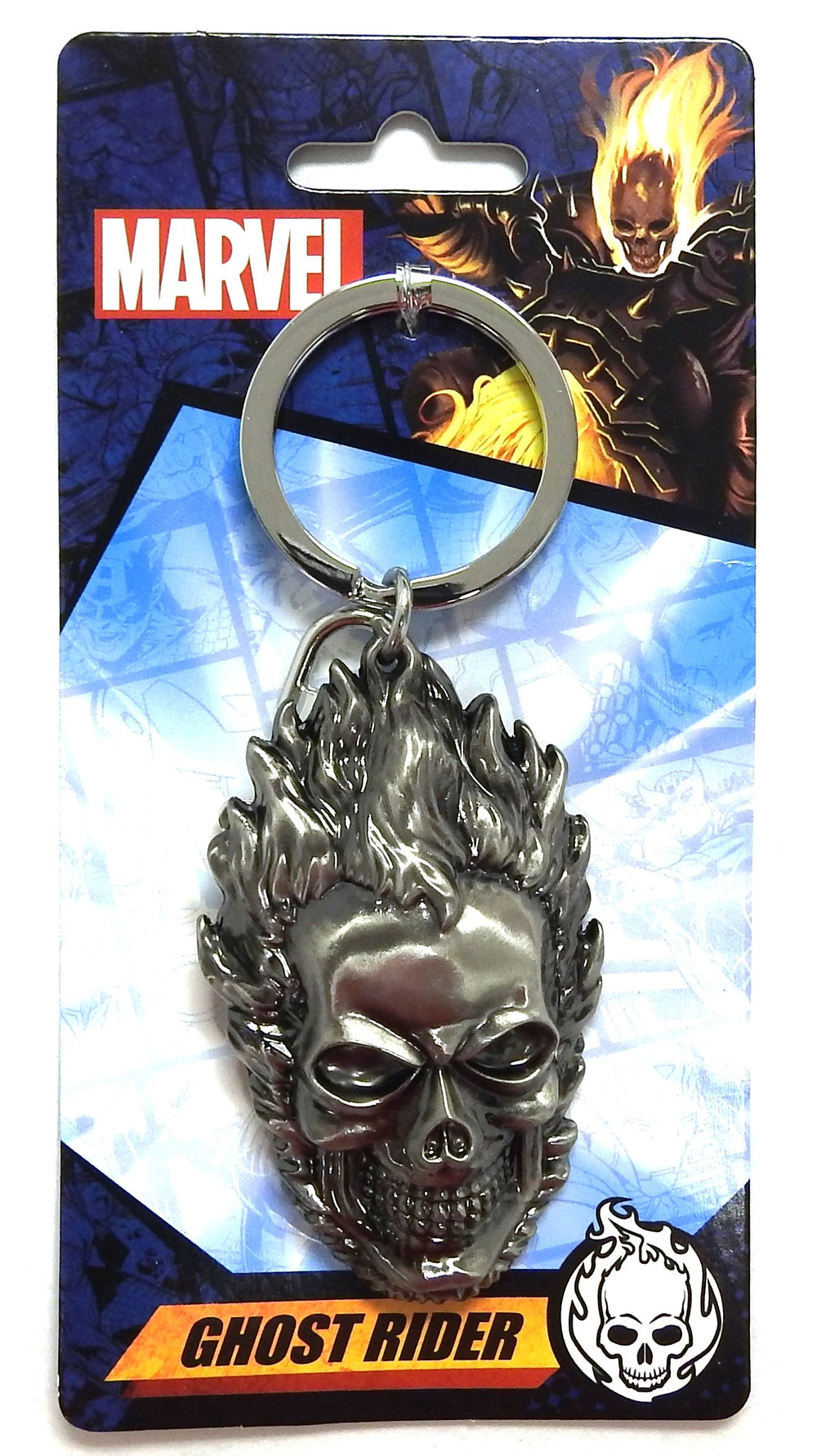 Marvel Pewter Key Ring: Ghost Rider