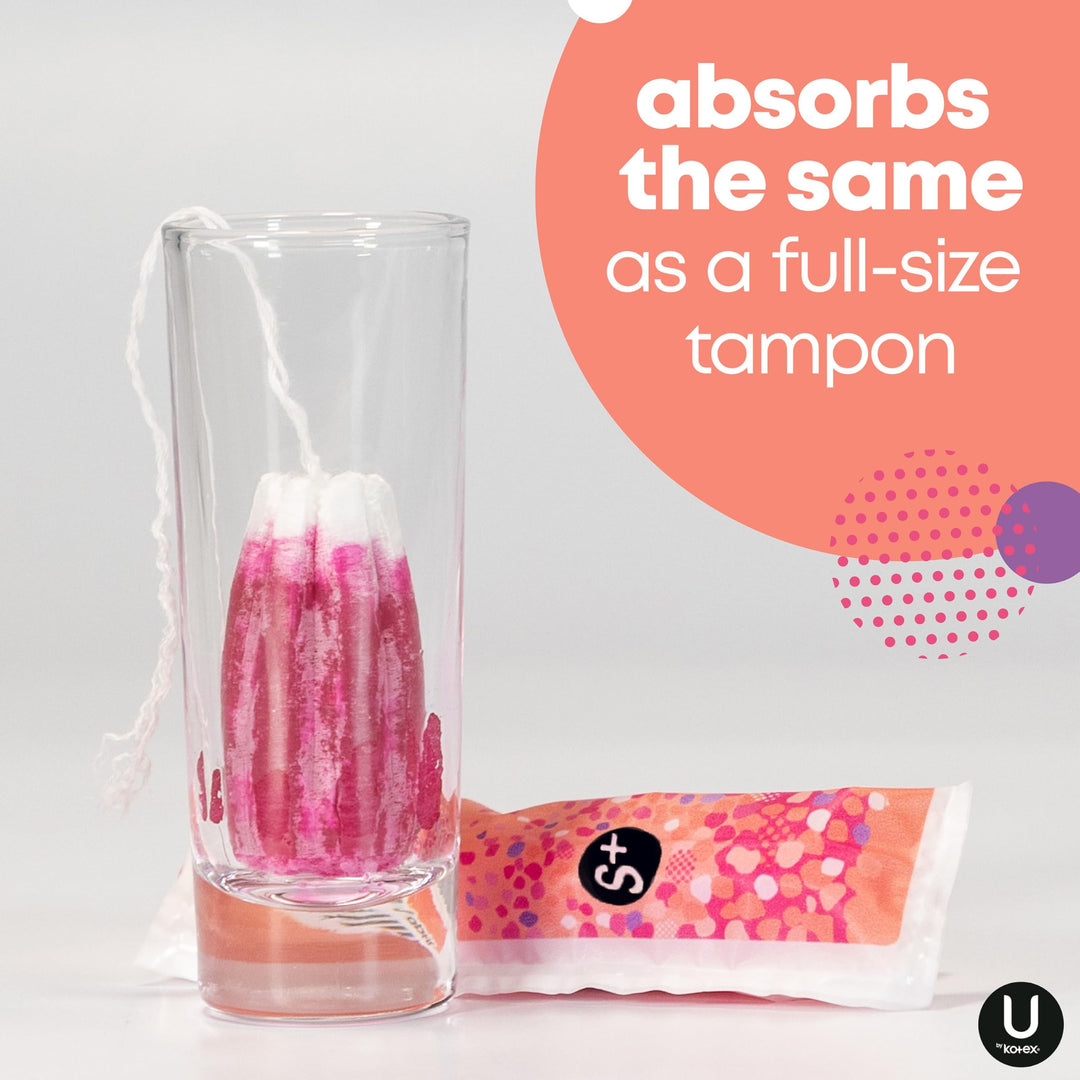 U by Kotex Click Compact Tampons, Super Plus Absorbency