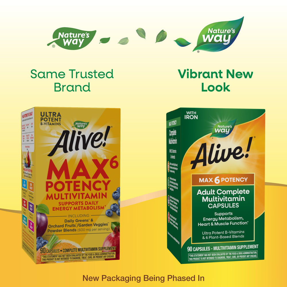 Nature's Way Alive! Max6 Potency Adult Complete Mul