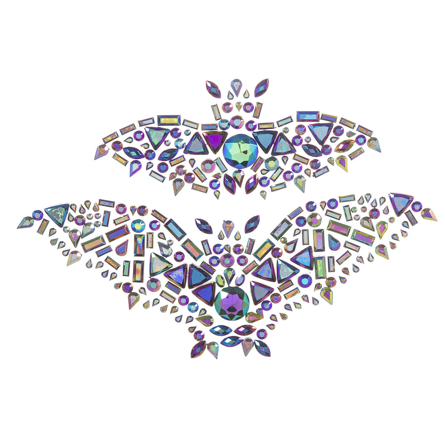 Darice Crafts Gemstone Bat Sticker, 5.5