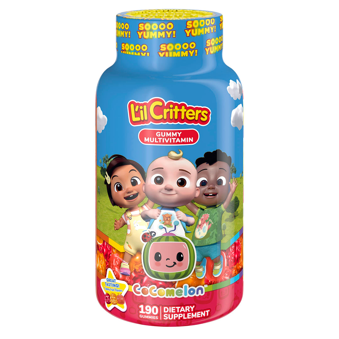 L’il Critters CoComelon Daily Gummy Multivitamin for Kids, 190 Gummies