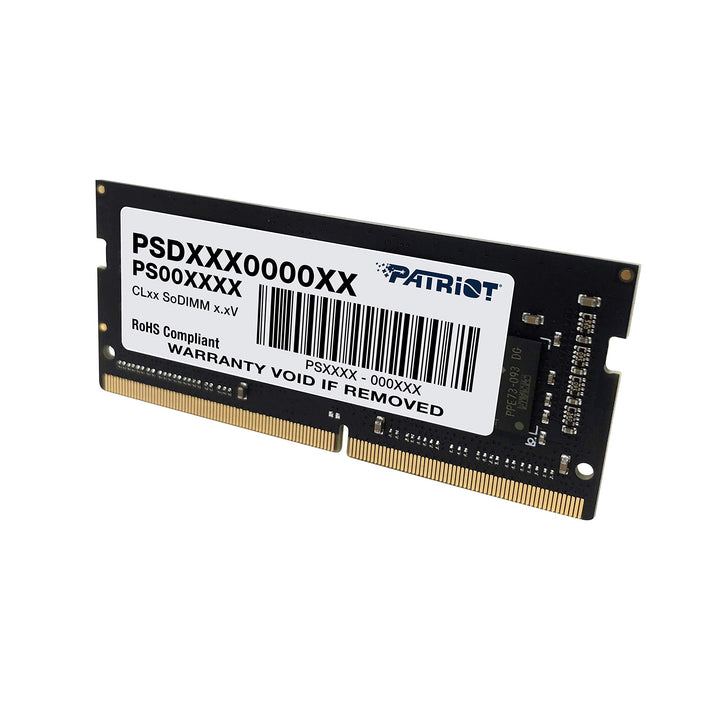 Patriot Signature DDR4 RAM 8GB (1X8GB) 2133MHz CL15 SODIMM Laptop/Notebook Memory Module - PSD48G213381S