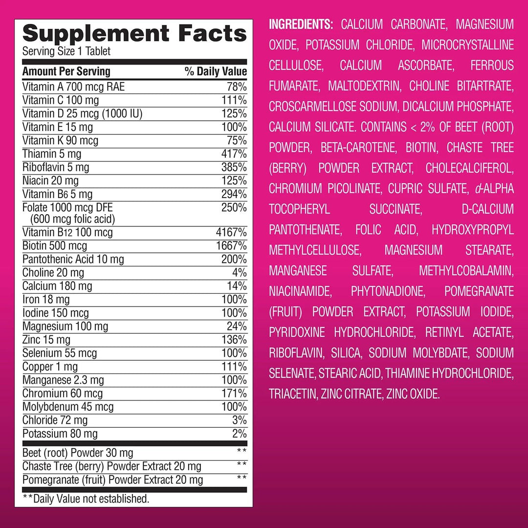 Members Mark Women&#39;s Daily Multivitamin (275 Count)