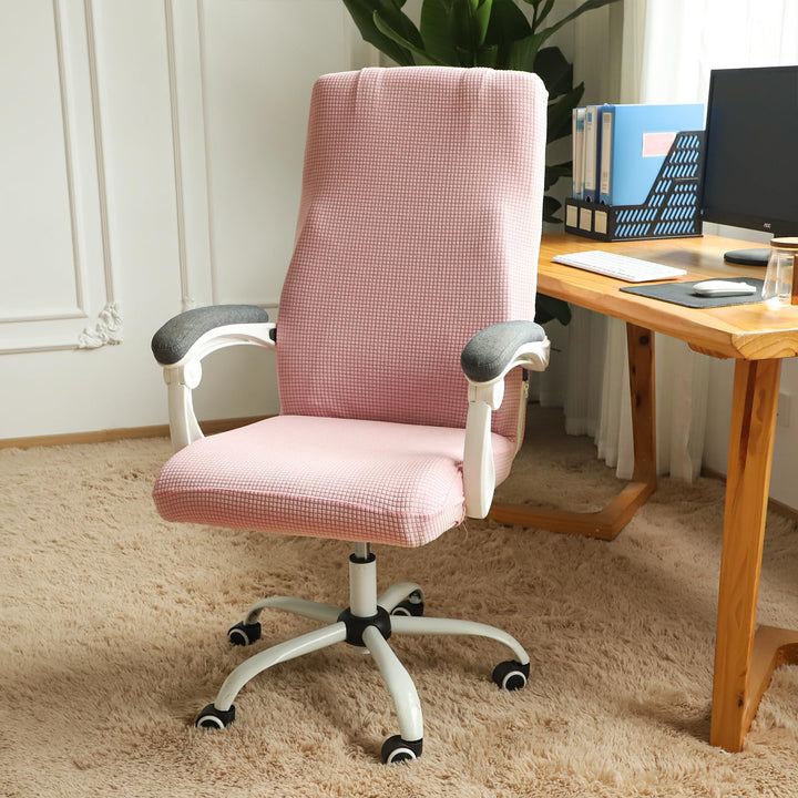 FORCHEER Office Chair Cover Water Resistant Pink Stretc