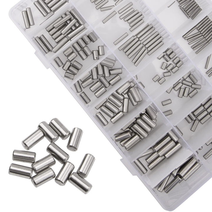 Rrina 360Pcs 304 Stainless Steel Dowel Pin Shelf Suppor