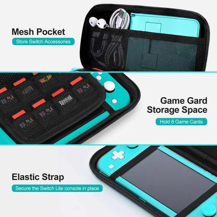 Switch Lite Case - innoAura 12 in 1 Switch Lite Accesso