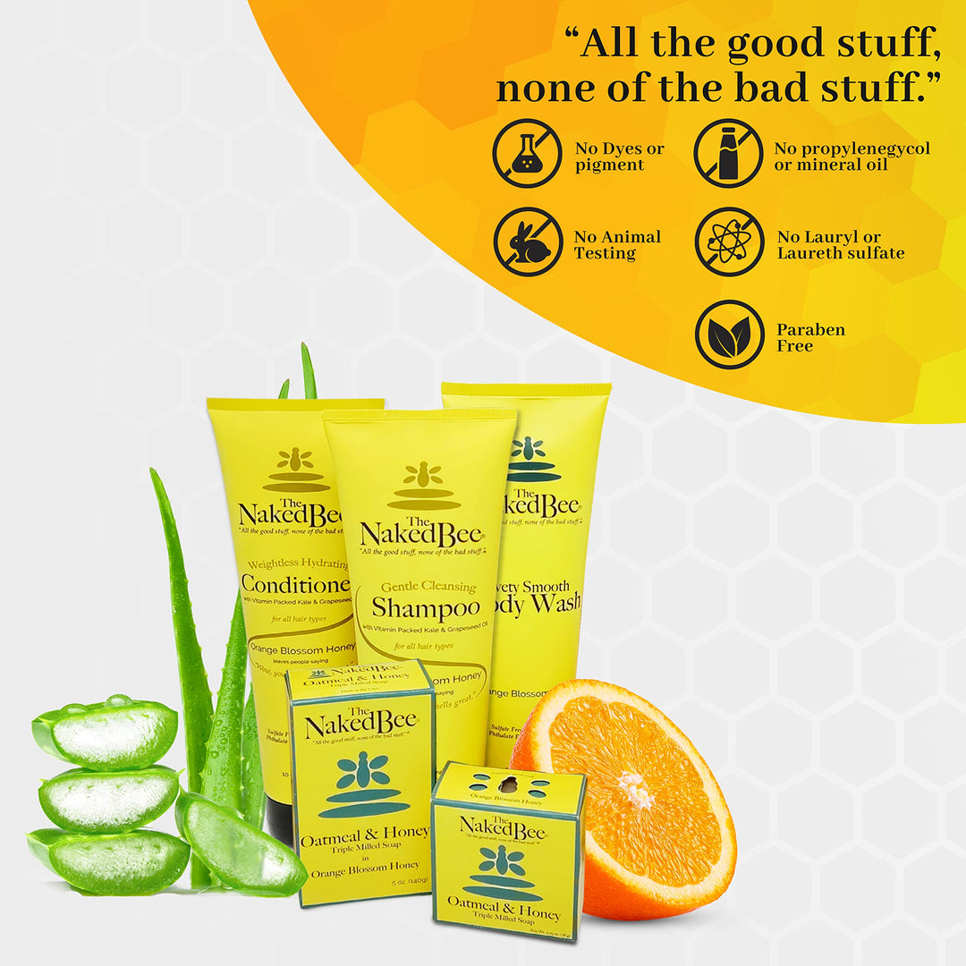 Naked Bee Moisturizing Hand &amp; Body Lotion, 6.7 Ounce, Pomegranate &amp; Honey