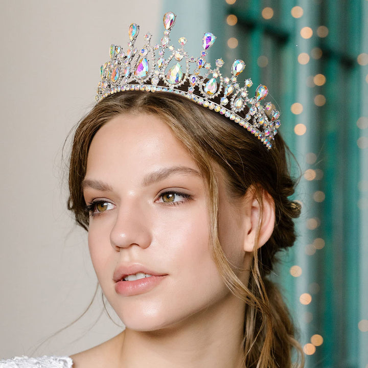 AW BRIDAL Tiaras and Crowns for Women - Princess Tiaras