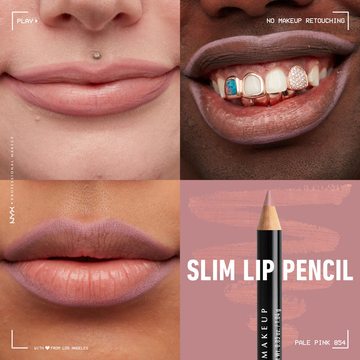 Slim Lip Liner Pencil 854 Pale Pink