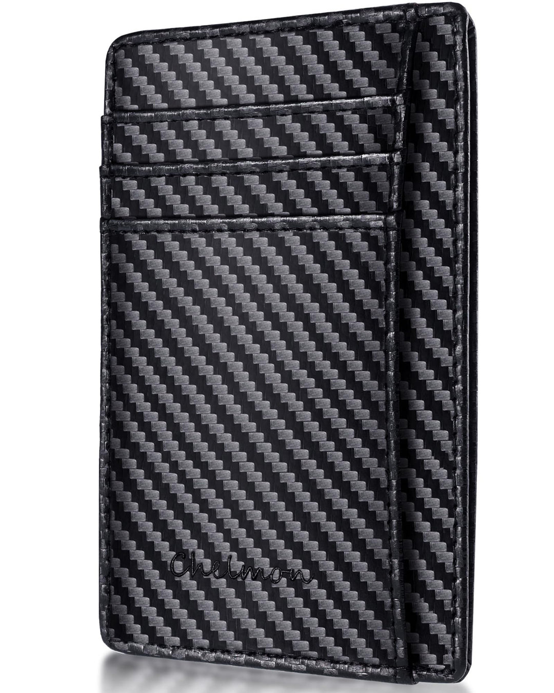 Slim Wallet for Men, Minimalist Front Pocket RFID Blocking Credit Card Holder