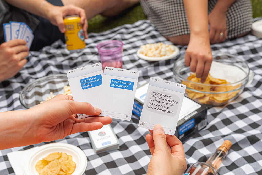 New Phone, Who Dis by Relatable, The Offline Text Message Party Game, All New Updated Content, Card Games for Adults, Viral Party Game, Game Night Games, Includes 100 Inbox Cards and 300 Reply Cards