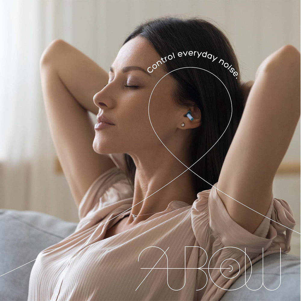Reusable Silicone Ear Plugs - ANBOW Waterproof Hypoalle
