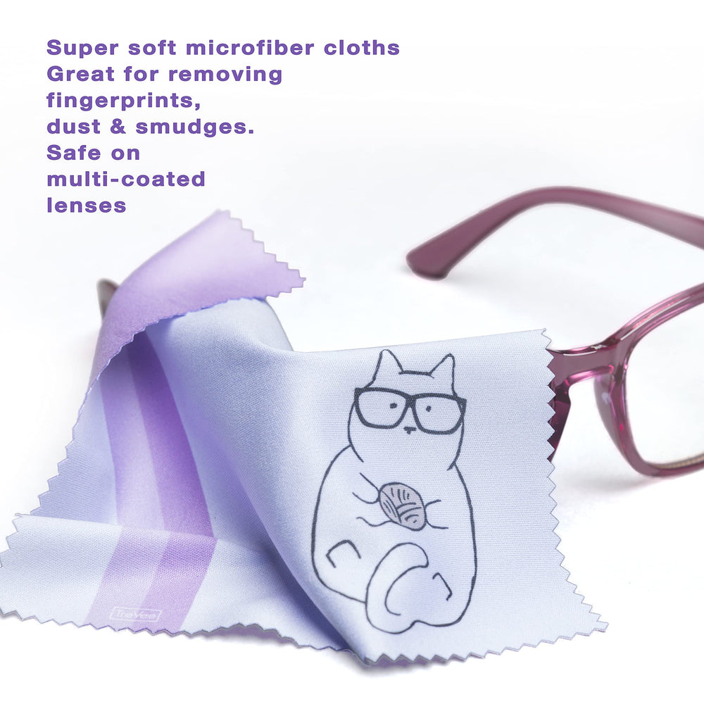 10 Pack Designer Microfiber Cleaning Cloth Cute Multico