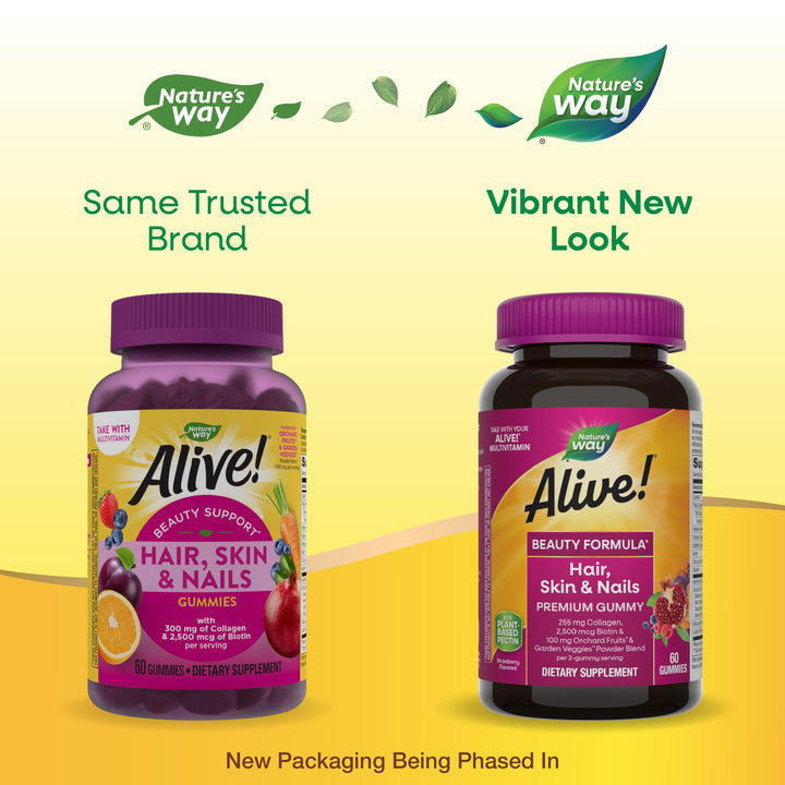 Nature&#39;s Way Alive! Hair, Skin &amp; Nails 