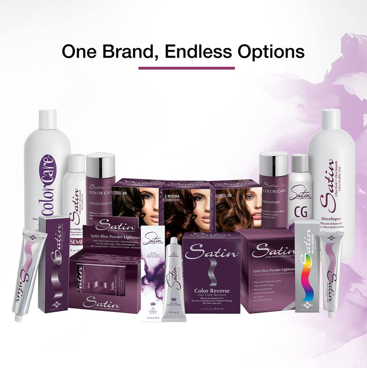 Satin Color #3N Dark Brown 3oz