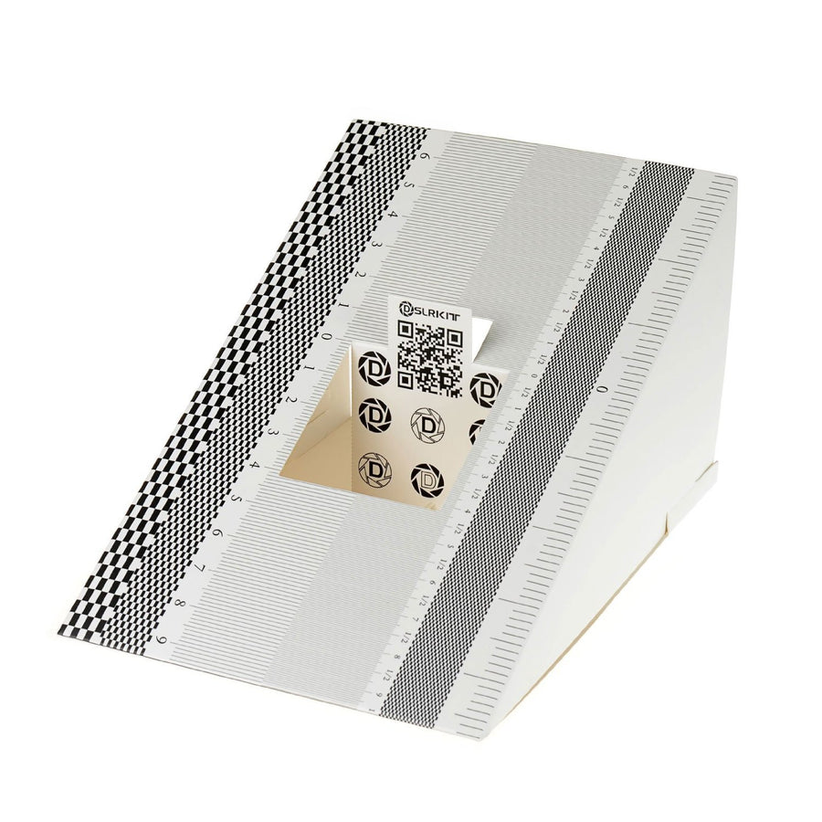 DSLRKIT Lens Focus Calibration Tool Alignment Ruler Fol