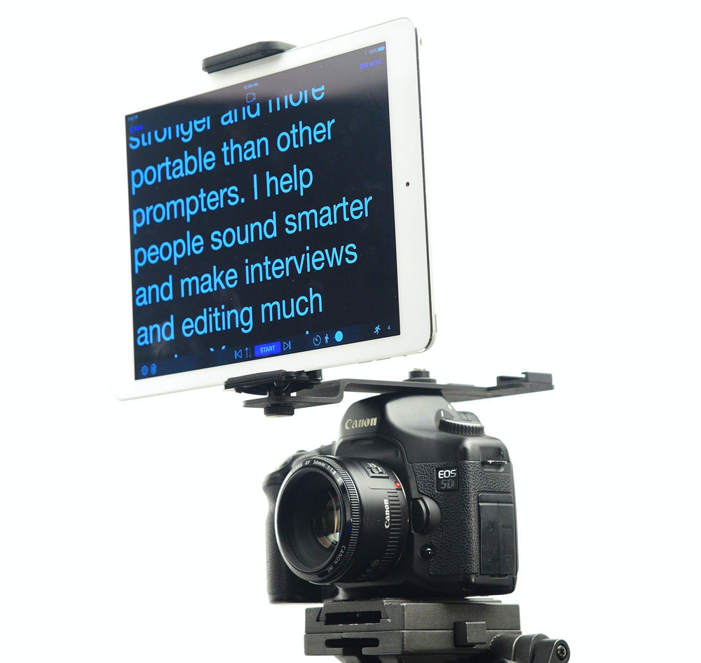Glide Gear TMP10 Teleprompter Tablet Smartphone Hot Sho