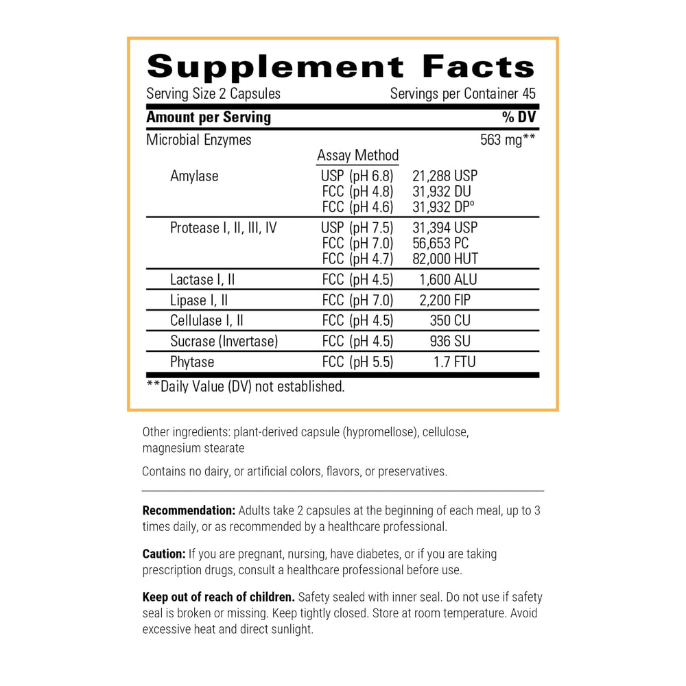 - Similase - Physician Developed Digestive Enzymes for Women and Men - Vegan - 180 Vegetable Capsules