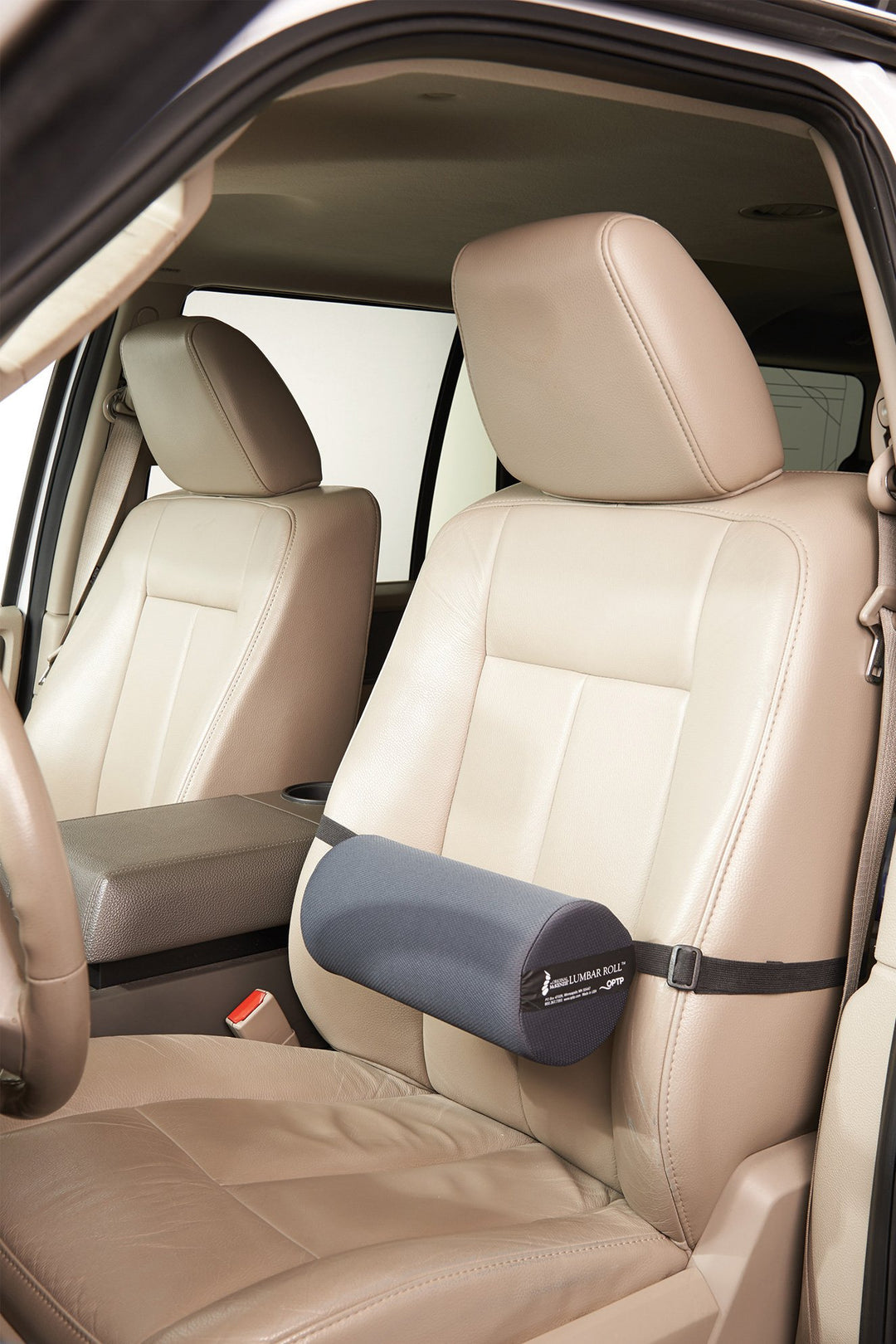 The Original McKenzie Lumbar Roll – USA-Made Low Back Lumbar Support for Office Chair &amp; Car Seat Back Support Cushion. The Preferred Lumbar Pillow by Physical Therapists - Firm Density