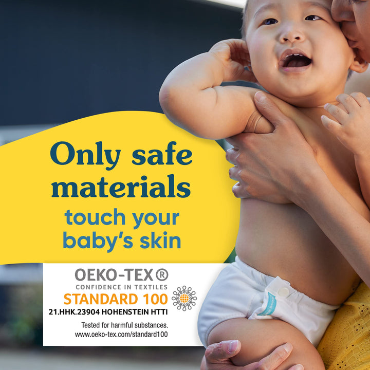 Charlie Banana Baby Easy Snaps Reusable and Washable Swim Diaper for Boys or Girls, Gone Safari, Large (Pack of 1)