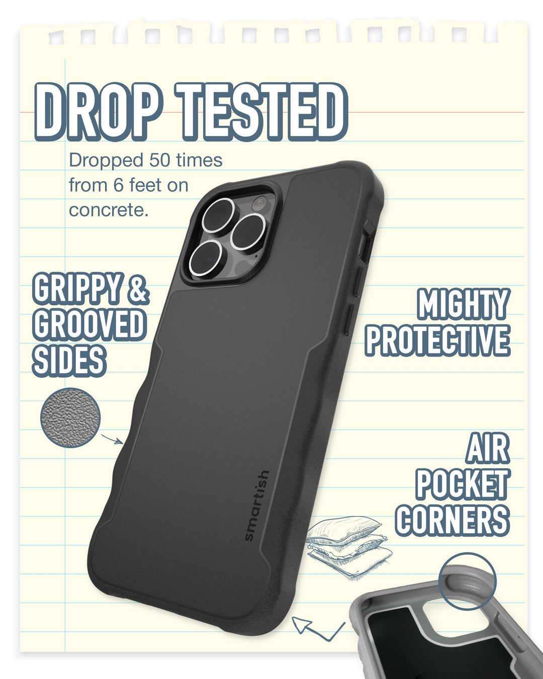 Smartish iPhone 14 Pro Max Protective Magnetic Case - G