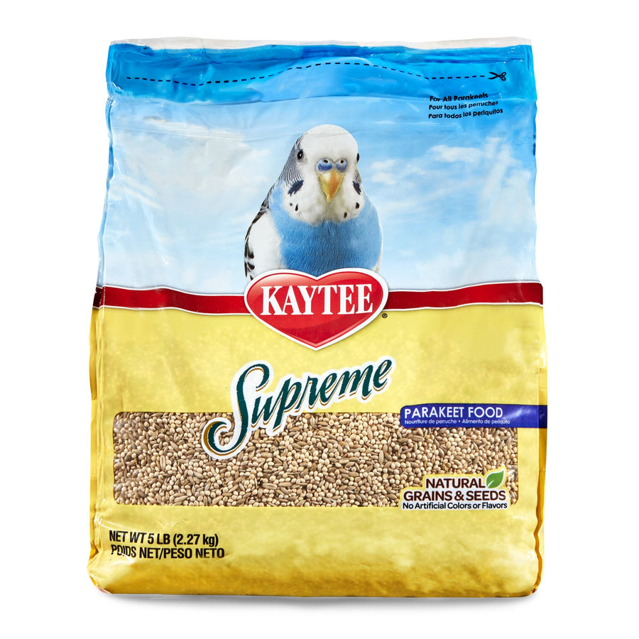 Supreme Bird Food For Parakeets, 5-Lb Bag