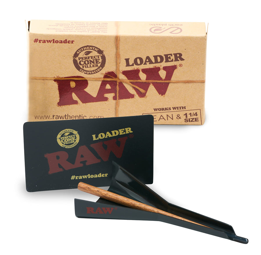 RAW Classic Natural Unrefined Rolling Paper - Cone Load