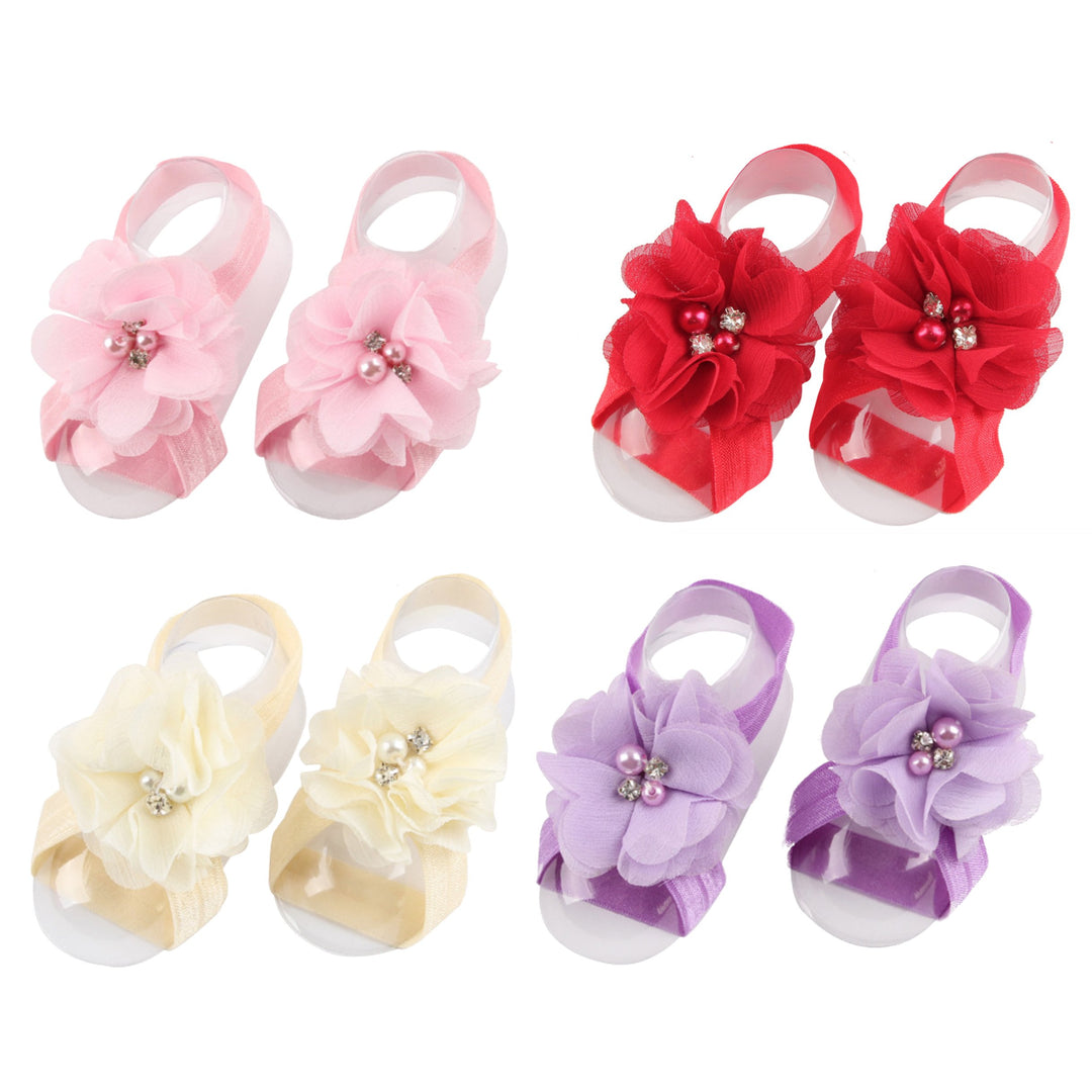 Elesa Miracle Toddler Baby Girl&#39;s Barefoot Sand