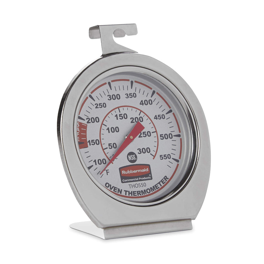 Stainless Steel Monitoring Thermometer, Safe for Inside Oven/Grill/Smoker, 60-580°F Range, Easy to Read Food Thermometer For Food Resturant/Home Cooking