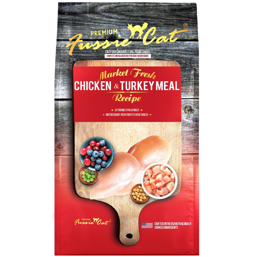 Market Fresh Chicken & Turkey Meal Formula Grain-Free Dry Cat Food 10lb