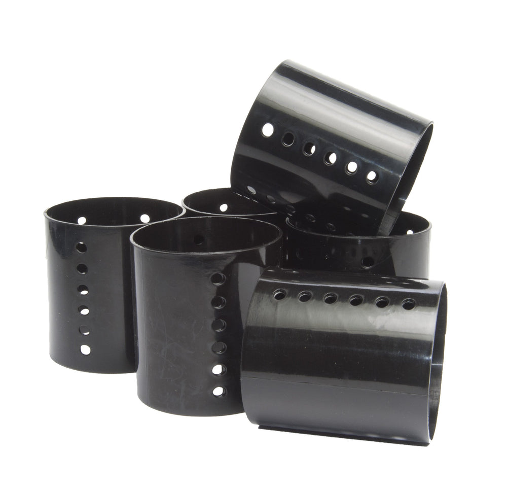 Magnetic Roller, Black, 2-1/2 Inch, 6 Count