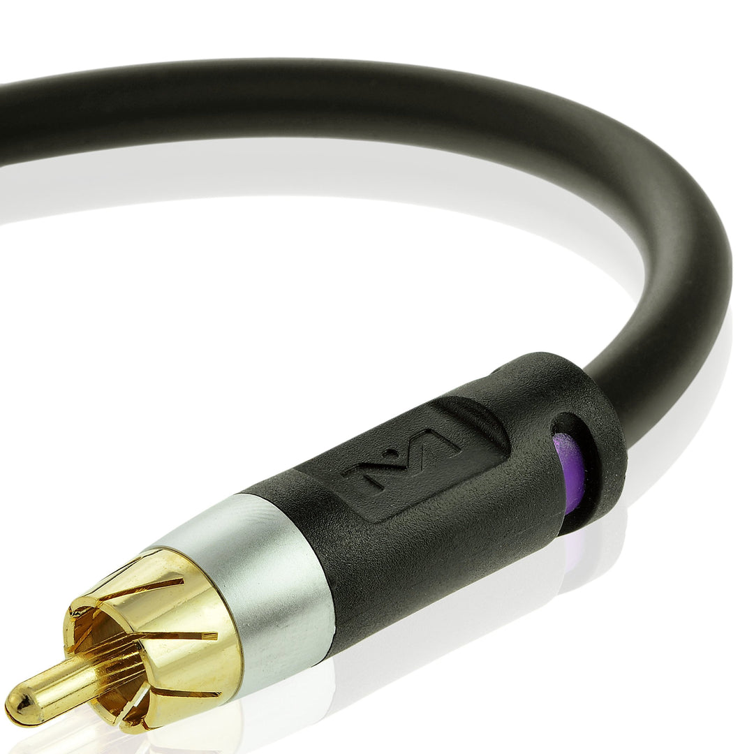 Mediabridge™ Ultra Series Subwoofer Cable (6 Feet) - Du