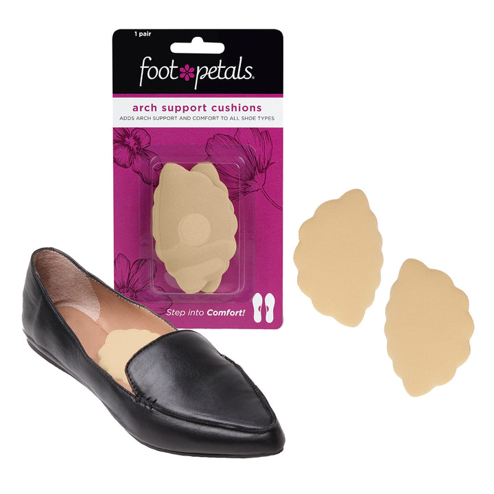 Arch Support Cushion, Arch Comfort, Reduce Foot Fatigue, Women&#39;s Heels, Pumps, Boots, Wedges, Flats, Sandals, Khaki