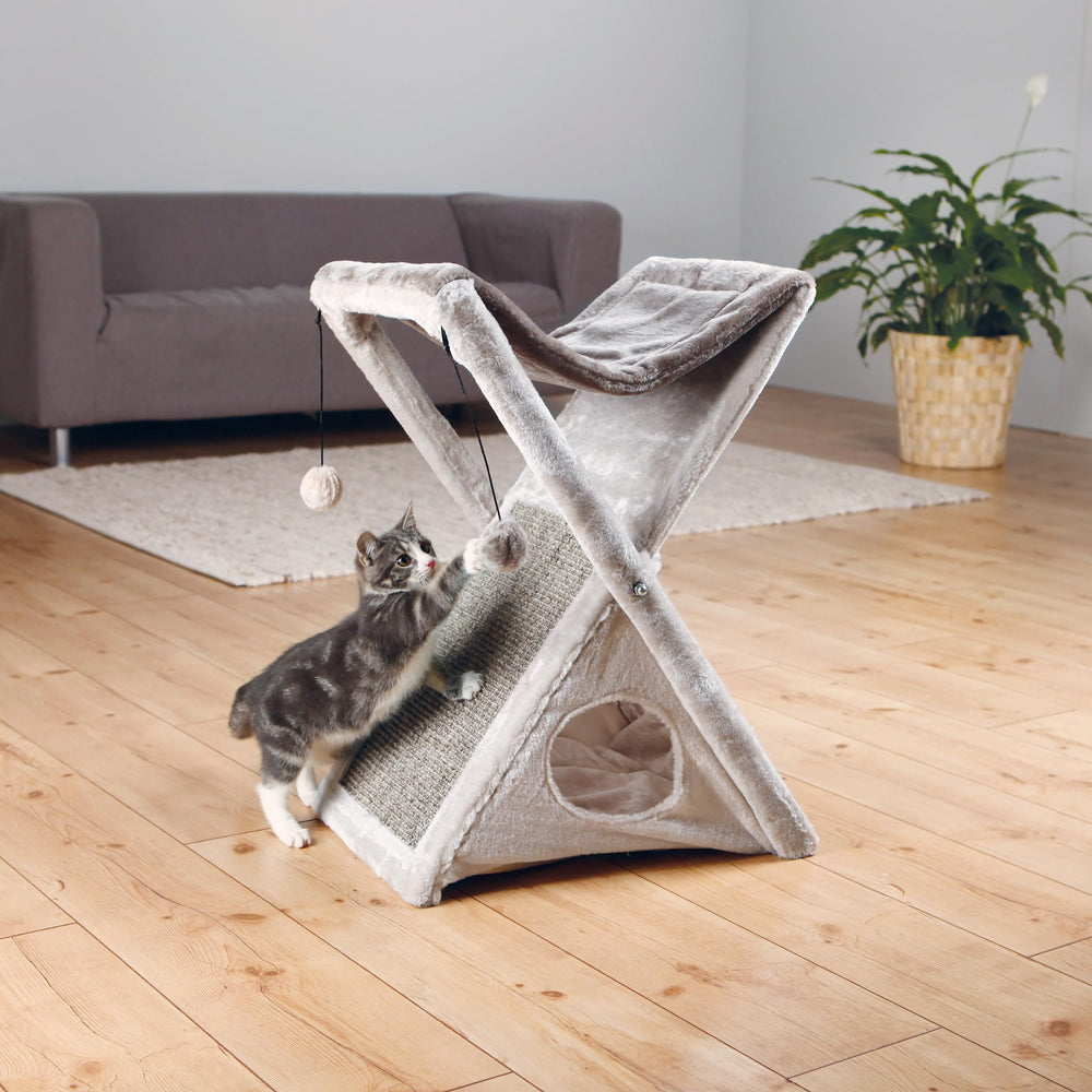Miguel Fold and Store Cat Tower, 25.5 H